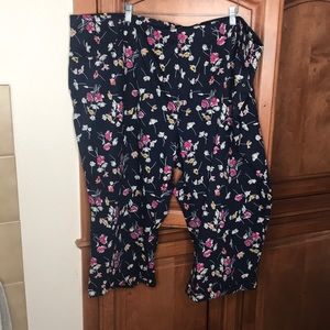 Terra & Sky Floral Print Pants